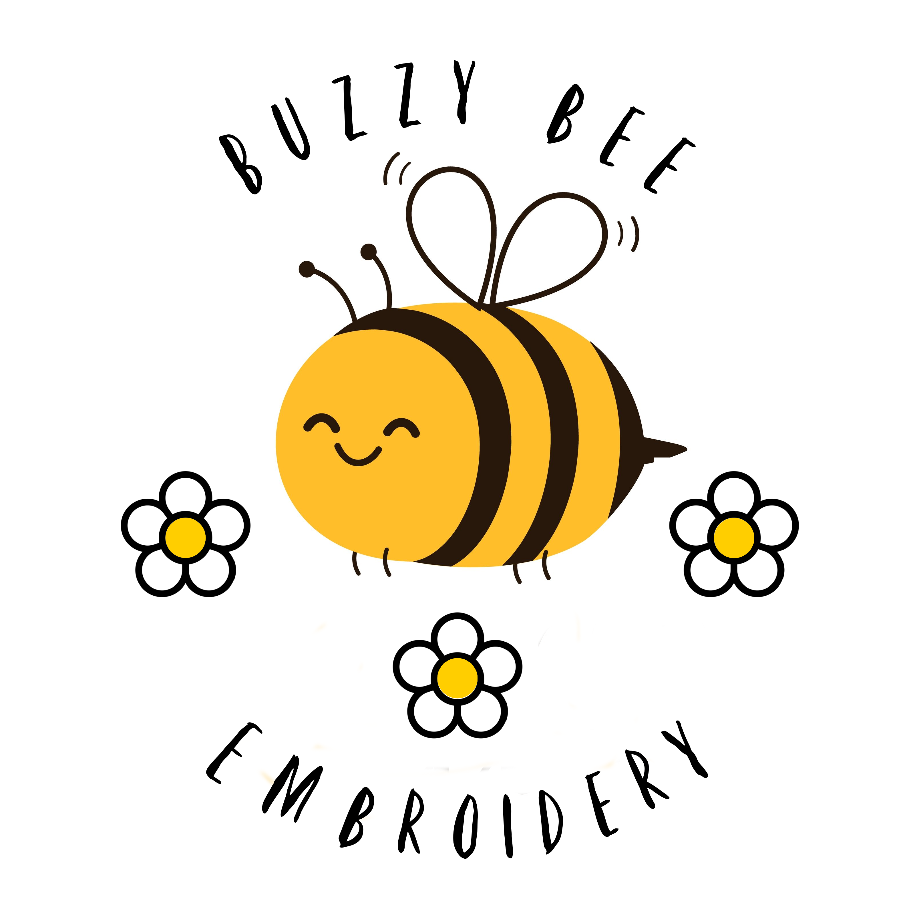 Buzzy Bee Embroidery